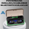 Gaming Bluetooth Kulaklık 800mAh Powerbank Düşük Gecikmeli