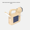 Solar Alev Işığı COB Teknolojili Taşınabilir El Feneri ve Kamp Lambası