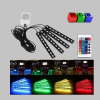 48 LED Araç İçi RGB Şerit Aydınlatma Müzik Senkron USB Kumandalı Set