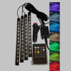 48 LED Araç İçi RGB Şerit Aydınlatma Müzik Senkron USB Kumandalı Set