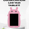 Çocuklar İçin LCD Yazı Tableti Hafif Ekran Kilitli Çizim ve Eğitim Tableti