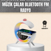 7 Ses Efektli RGB Işıklı FM Destekli Kablosuz Şarjlı Bluetooth Hoparlör