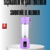 Şarjlı 380ml Portatif Smoothie Blender USB Mini Shake Yapıcı