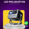 KESGİN MARKET ® Smart Projector Android TV Ev Sinema Projeksiyonu