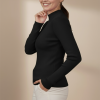Kadın Siyah Balıkçı Yaka Bluz