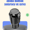 KESGİN MARKET®Araç İçi Akıllı Bardaklık Isıtıcı Soğutucu Dijital Ekranlı