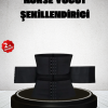 Vücut Şekillendirici Bel Sargısı Kaymaz Esnek Tasarım