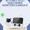 Kablosuz Bebek Monitörü 720P Görüntü ve Geniş Ekran