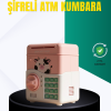 Pembe Şifreli Eğitici ATM Kasa Çocuk Kumbarası