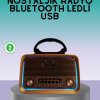 Bluetooth Özellikli Nostalji Radyo 3 Bant FM AM SW