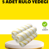 5’li İnce İşçilik Boya Rulo Seti Pürüzsüz ve Eşit Kaplama