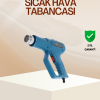Endüstriyel 2000W Isı Tabancası Plastik Boru Lehim Boya Çıkarma