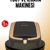Tost Makinesi Hızlı Pişirme Teknolojisi 1500 Watt