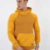 Üç İplik Şardonlu Kumaş Kapşonlu Kanguru Cepli Alttan Çıkmalı Erkek Günlük Sweatshirt