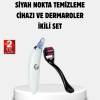 Evde Profesyonel Cilt Bakımı Dermaroller + Siyah Nokta Temizleyici Setı