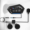 İnterkom Intercom Kask Kulaklık Bt22 Bluetooth Motosiklet Kulaklık 5.0 Bluetooth