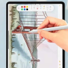 Tablet Kalemi İos Android Windows Uyumlu Yedek Uçlu Universal Çizim Kalemi