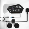 İnterkom Intercom Kask Kulaklık Bt22 Bluetooth Motosiklet Kulaklık 5.0 Bluetooth