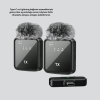 2’li Kablosuz Yaka Mikrofonu Type-c Ve Lightning Uyumlu Profesyonel Set