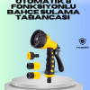 Ayarlanabilir Basınçlı 8 Modlu Bahçe Sulama Tabancası Hortum Atı