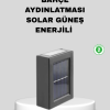 Solar Dış Mekan Aplik Su Geçirmez Dayanıklı Led Aydınlatmalı