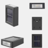 Solar Dış Mekan Aplik Su Geçirmez Dayanıklı Led Aydınlatmalı