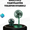 Taşınabilir Şarjlı Mini Fan – Katlanabilir Gövde, 3 Hız Kademesi