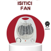 2000w Taşınabilir Elektrikli Fanlı Isıtıcı – Hızlı Isınma, Kompakt Boy