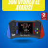 3.5 İnç 500 Klasik Retro Oyun Yüklü Kollu Oyun Konsolu