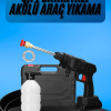 Akülü Oto Araç Yıkama Yüksek Basınçlı Araba Yıkama Makinesi Şarjlı