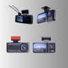 360° Kapsama Sahip Full Hd Araç Kamerası 3’lü Kayıt Gece Görüşlü Dashcam