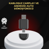 Kablosuz Carplay Ve Android Auto Dönüştürücü – Usb-a & Type-c Girişli Akıllı Adaptör