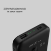 Manyetik Kablosuz Powerbank 22.5W Hızlı Şarj LCD Göstergeli