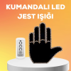 Kompakt Tasarımlı Led Jest Işığı – Selam Ve Teşekkür Modları