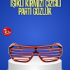 Gece Organizasyonları İçin Renkli LED Gözlük
