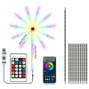 Modüler Rgb Led Duvar Işığı Havai Fişek Efektli Uzaktan Kumandalı