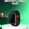 Adımsayar Ve Nabız Ölçerli Sım Kartlı Akıllı Saat