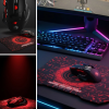 Ergonomik  Mouse Ve Mousepad 3 Dpı Ayarlı Led Işıklı Tasarım