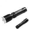 Bright Ght-5761 Xp50 Led 3 Mod Zoomlu Yağmur Suyu Geçirmez Şarjlı El Feneri