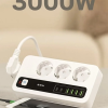 P10 3x Priz 3000w Akım Korumalı 4x Usb 2x Type-c Girişli Çoklu Priz