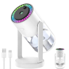 Yıldızlı Projektör Hava Nemlendirici Ultrasonik Buhar ve RGB Işık