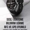 Akıllı Saat Nabız Sensörlü Bildirim Görebilen Spor Modları GPS Takibi