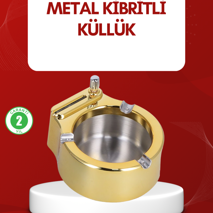 Metal Küllük Gizli Ateşleme Sistemli Şık Tasarım