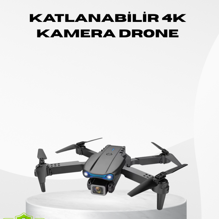 KESGİN MARKET ® 4K Katlanabilir Drone Uzaktan Kontrollü Wi-Fi Görüntü Aktarımlı