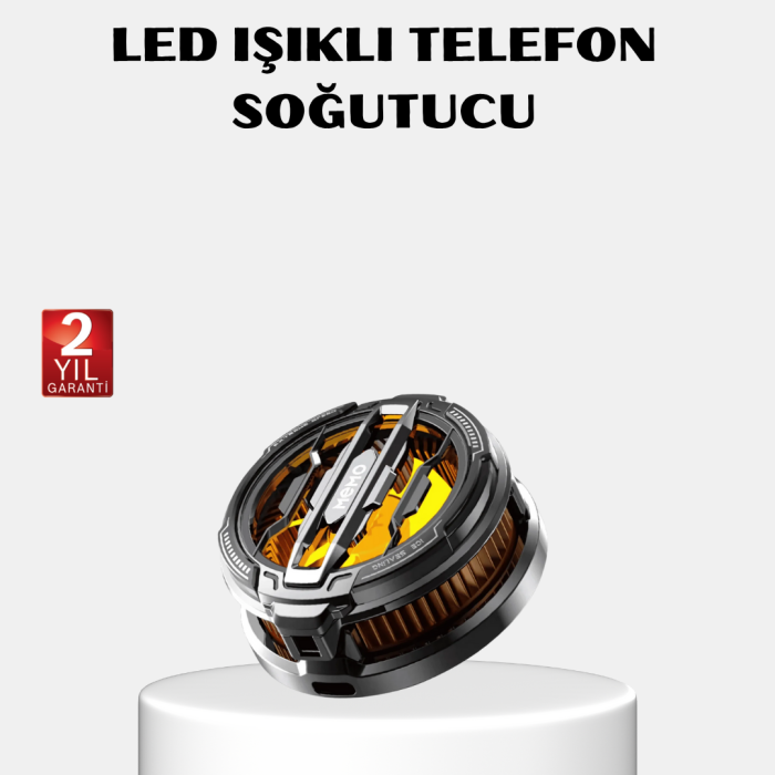 KESGİN MARKET ® Mobil Oyun Telefon Soğutucusu Yarı İletken Hızlı Soğutmalı ve Sessiz Fanlı