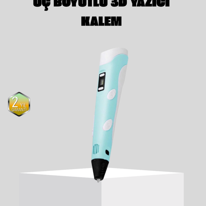 KESGİN MARKET ® 3D Kalem Ergonomik ve 1.75 mm Filament Destekli FDM Yazıcı Kalemi