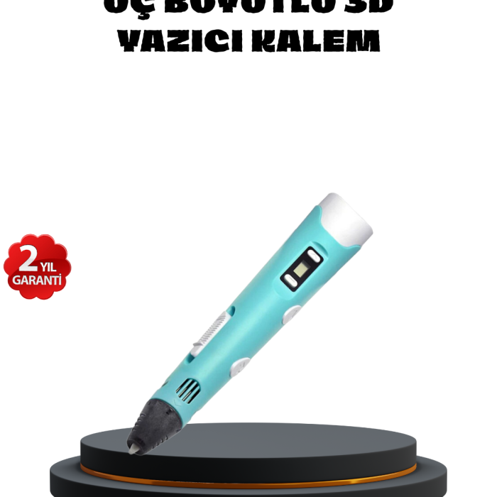 KESGİN MARKET ® 3D Yazıcı Kalem FDM Teknolojili ve ABS PLA Filament Uyumlu