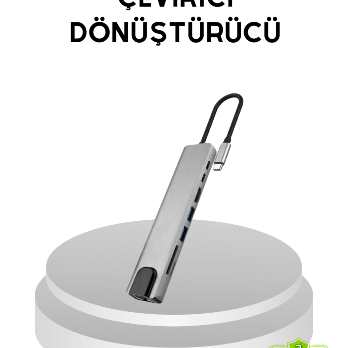 KESGİN MARKET ® Dönüştürücü Hub – Kompakt, Dayanıklı ve Yüksek Hızlı Bağlantı