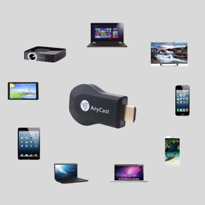 KESGİN MARKET ® M9 Plus Kablosuz HDMI Görüntü Aktarıcı – Tak Çalıştır, iOS Android Windows Uyumlu