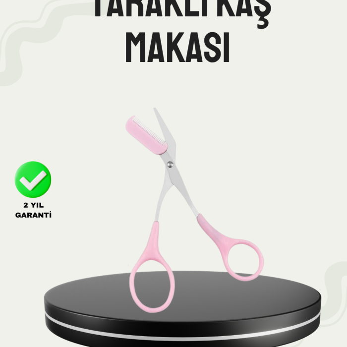 KESGİN MARKET ® Mini Taraklı Kaş Düzeltici – Hassas Şekillendirme ve Taşınabilir Tasarım